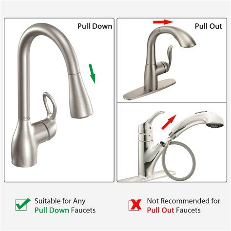 aerated stream. . Moen kitchen faucet replacement